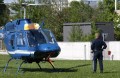 Hubschrauber ist gelandet