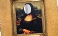Mona Lisa als Fotomodell