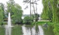 Volksgarten-Teich mit Springbrunnen